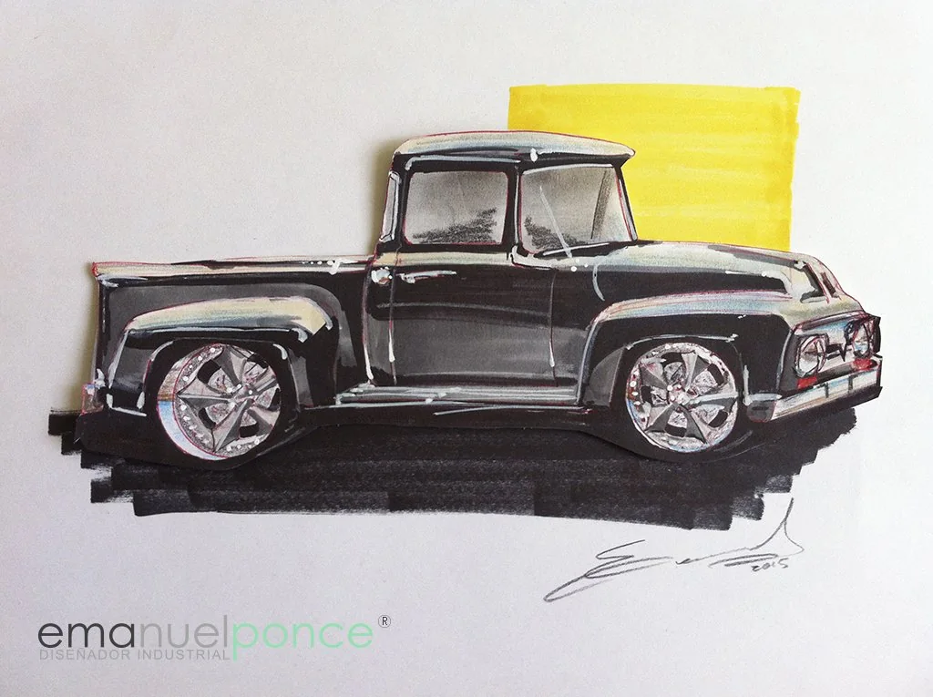 Proceso · Técnica de representación, Ford 50’s